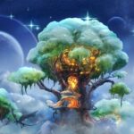 Принт для фотообоев «Сказочное дерево» — изображение 2